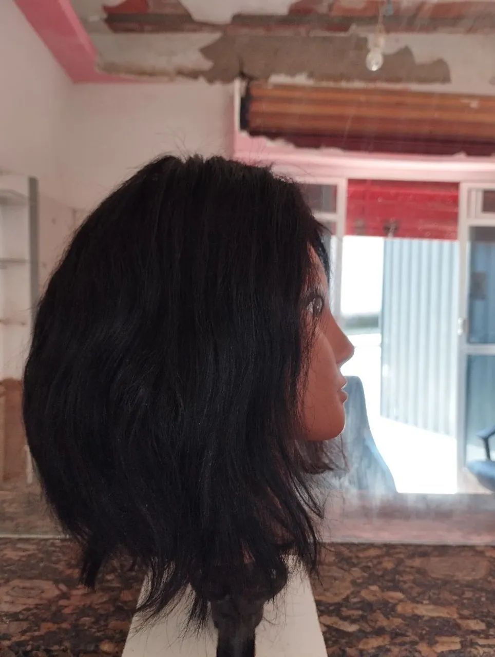 Peruca curta de cabelo humano - Foto 2