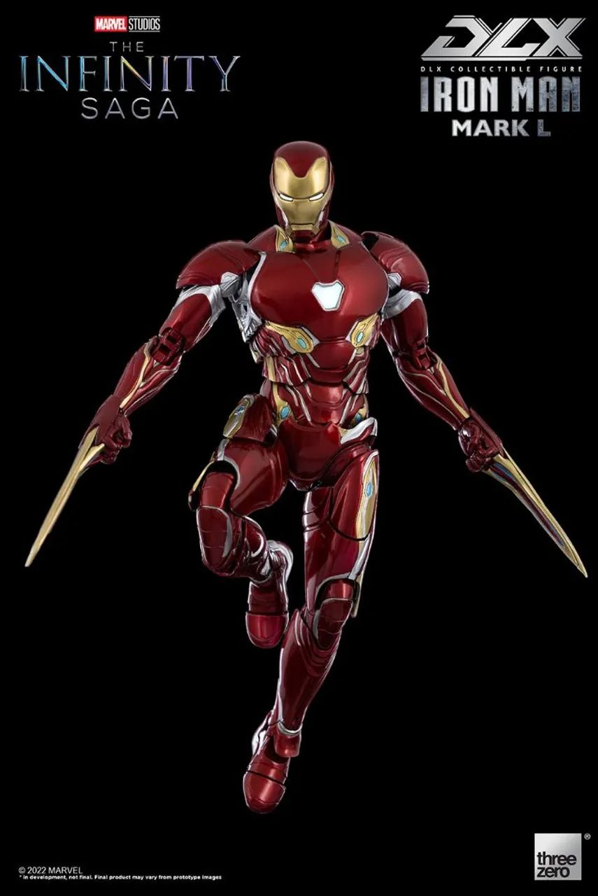 Threezero Dlx Iron Man Mark 50 Marvel Infinity Saga