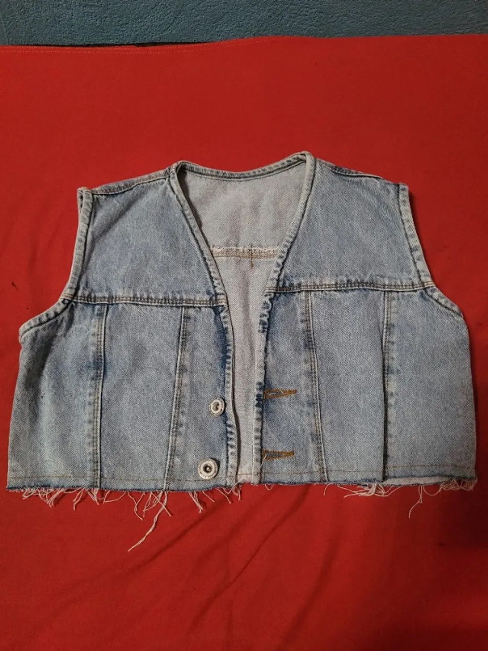 Jaqueta Jeans Claro
