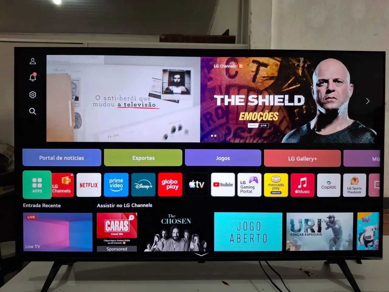 Tv 55 polegadas LG semi nova com garantia modelo 2025 - Foto 3