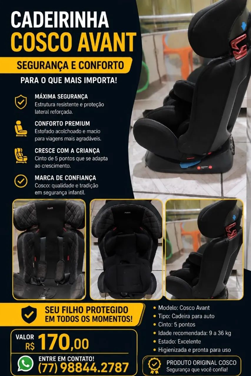 Cadeirinha infantil 