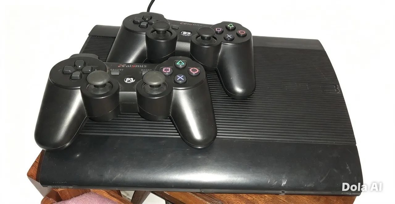 PS3 perfeito funcionamento ótimo vem com 2 controles e 3 jogos