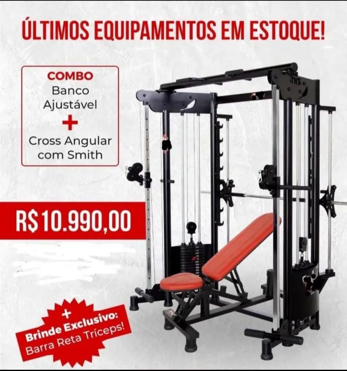 Kit musculação  - Foto 2