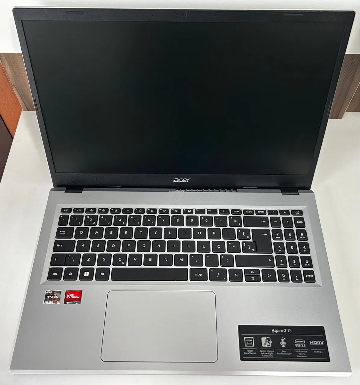 Notebook Acer Ryzen 5 com SSD - Foto 2