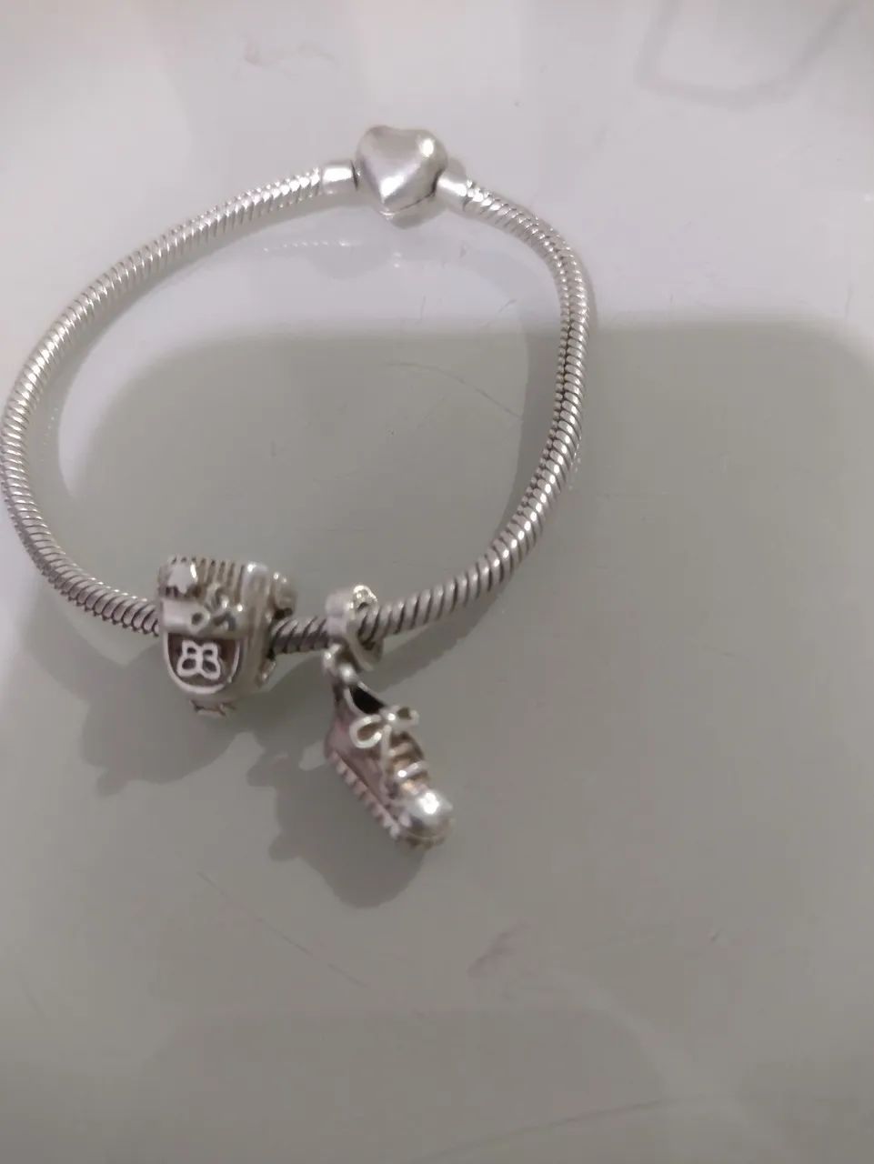 Pulseira para berloque Rommanel prata 925 - Foto 3
