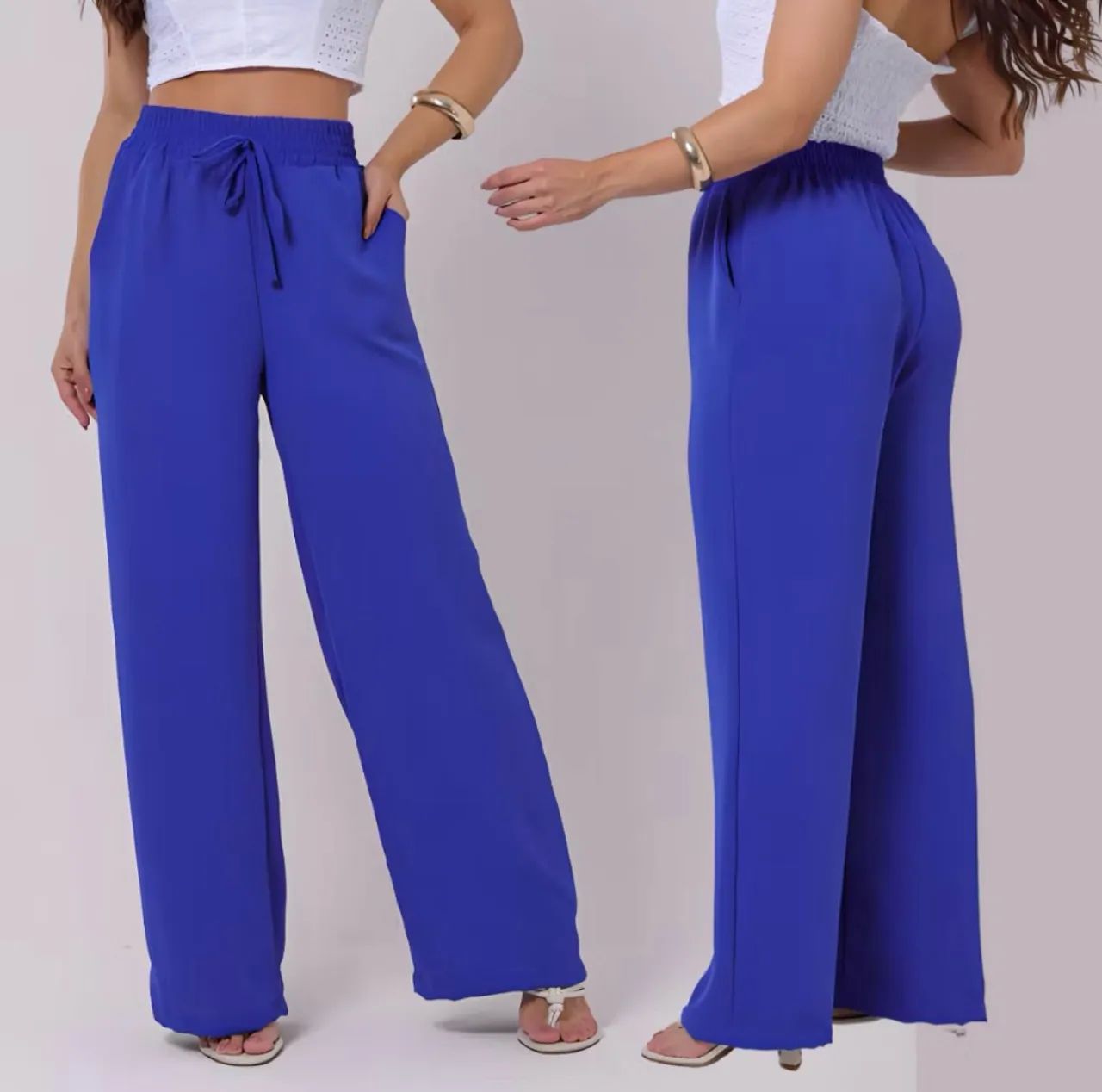 Calças pantalona 