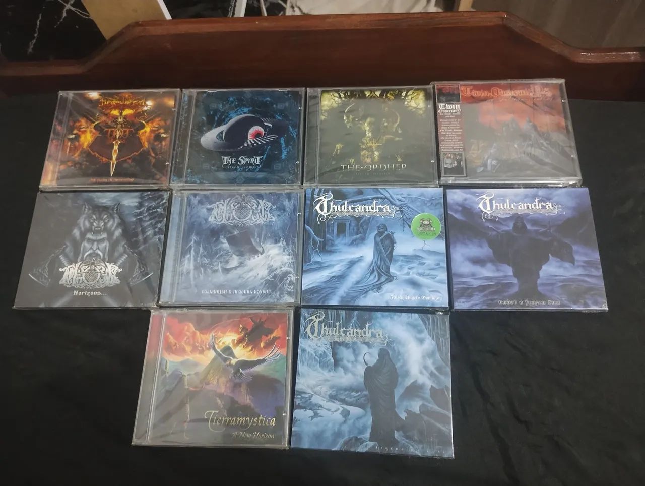 CDs de Black, Death, Folk Metal zerados.