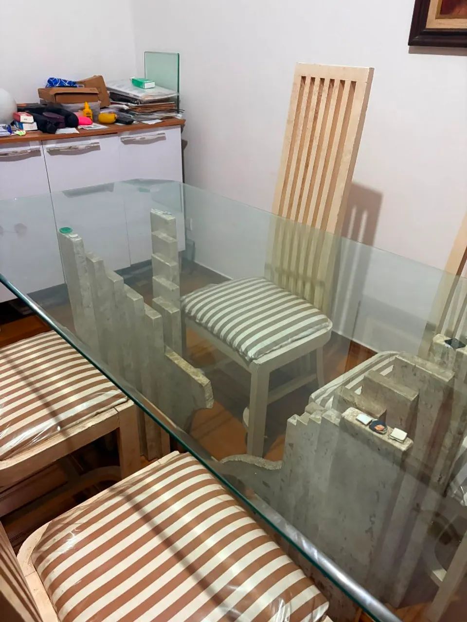 MESA COM 4 CADEIRAS  - Foto 4