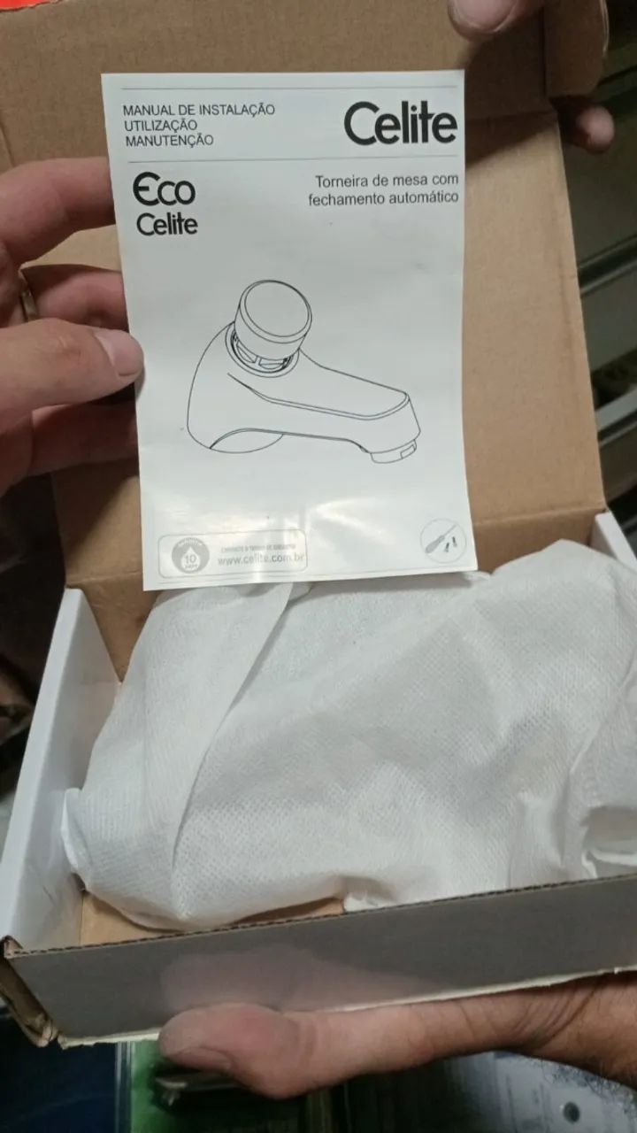 Torneira de Mesa Celite (Fechamento Automático) - Foto 2