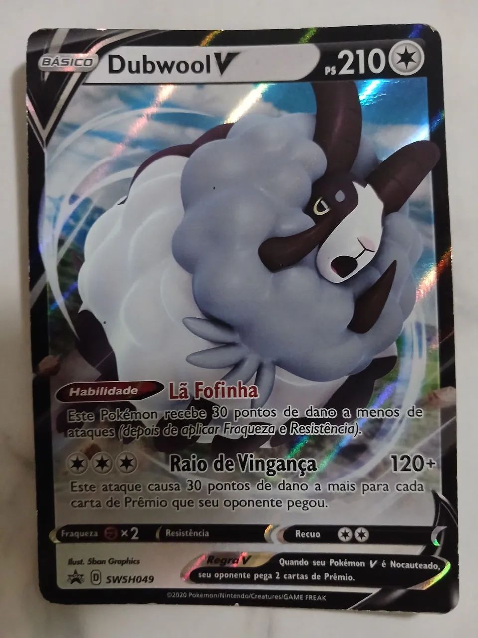 Carta Pokémon Dubwool V