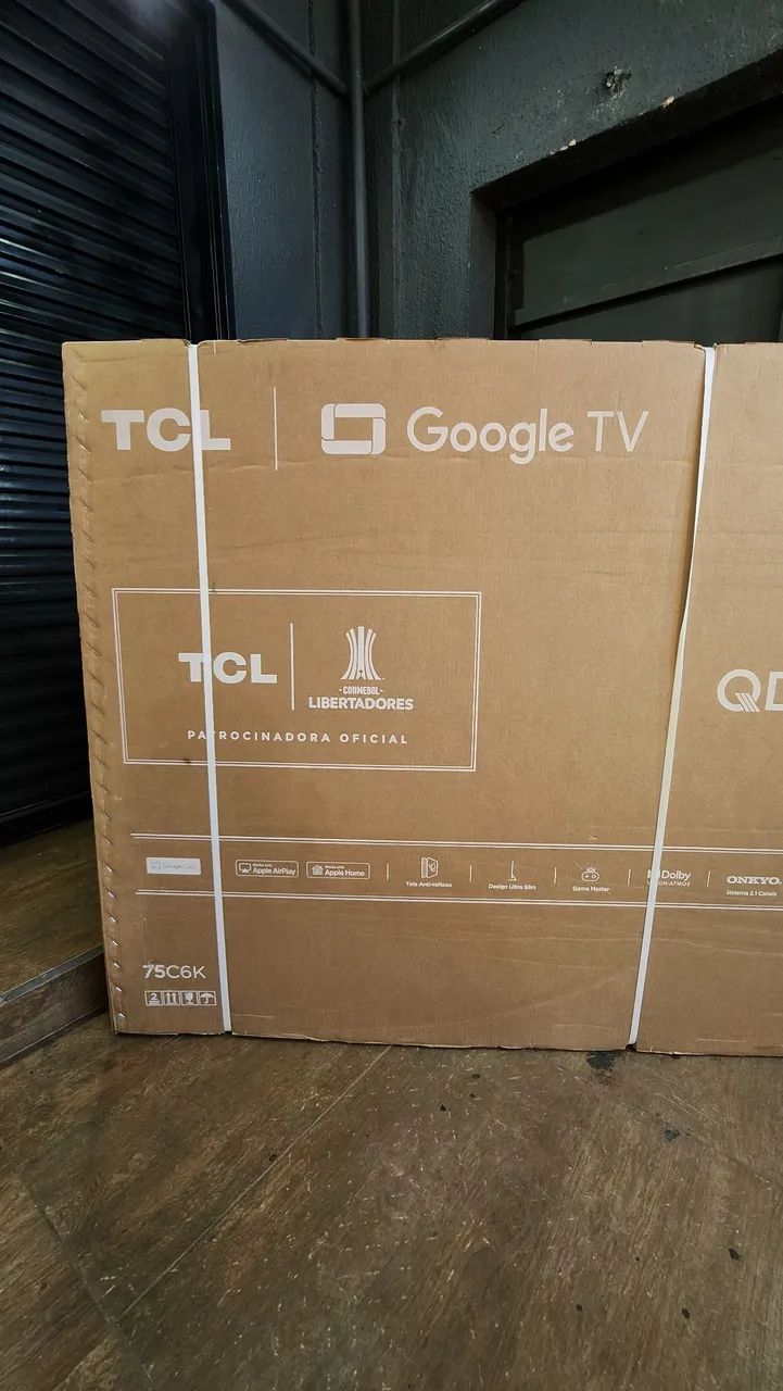 Tv 75 TCL MINI LED C6K ANDROID  NOVA LACRADA  - Foto 3