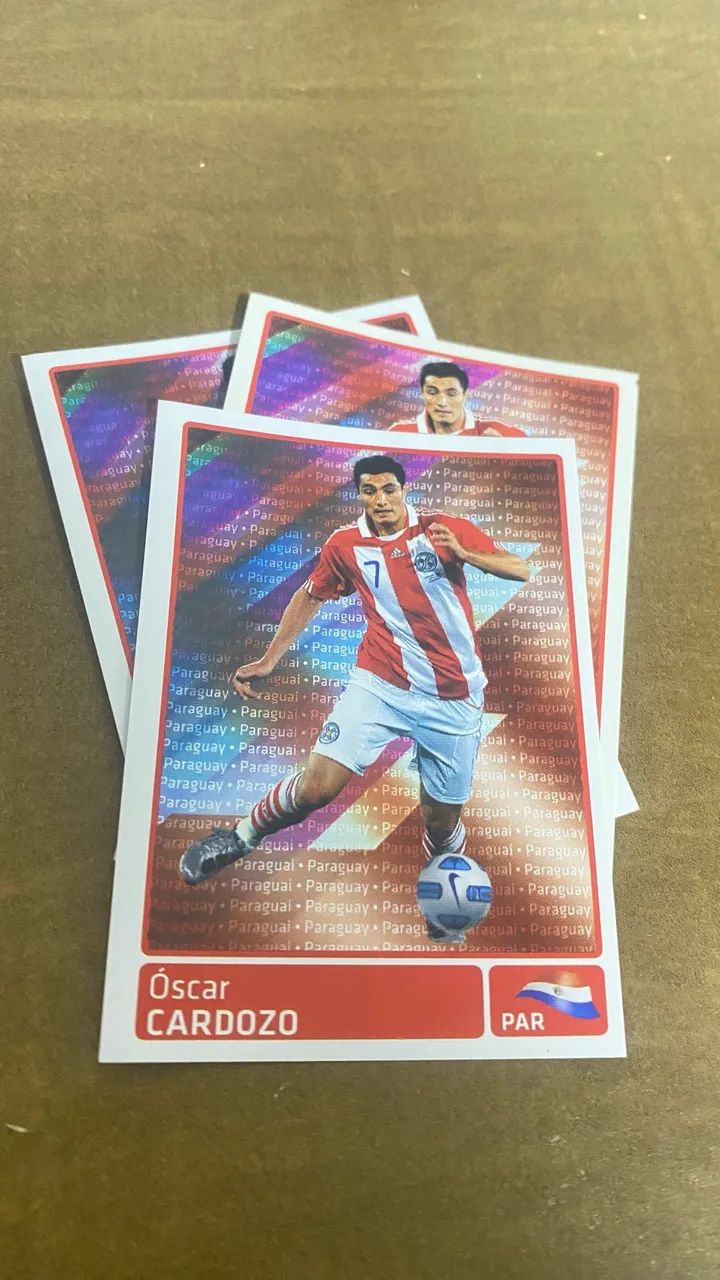 Figurinhas Copa America - Oscar Cardoso  - Foto 2