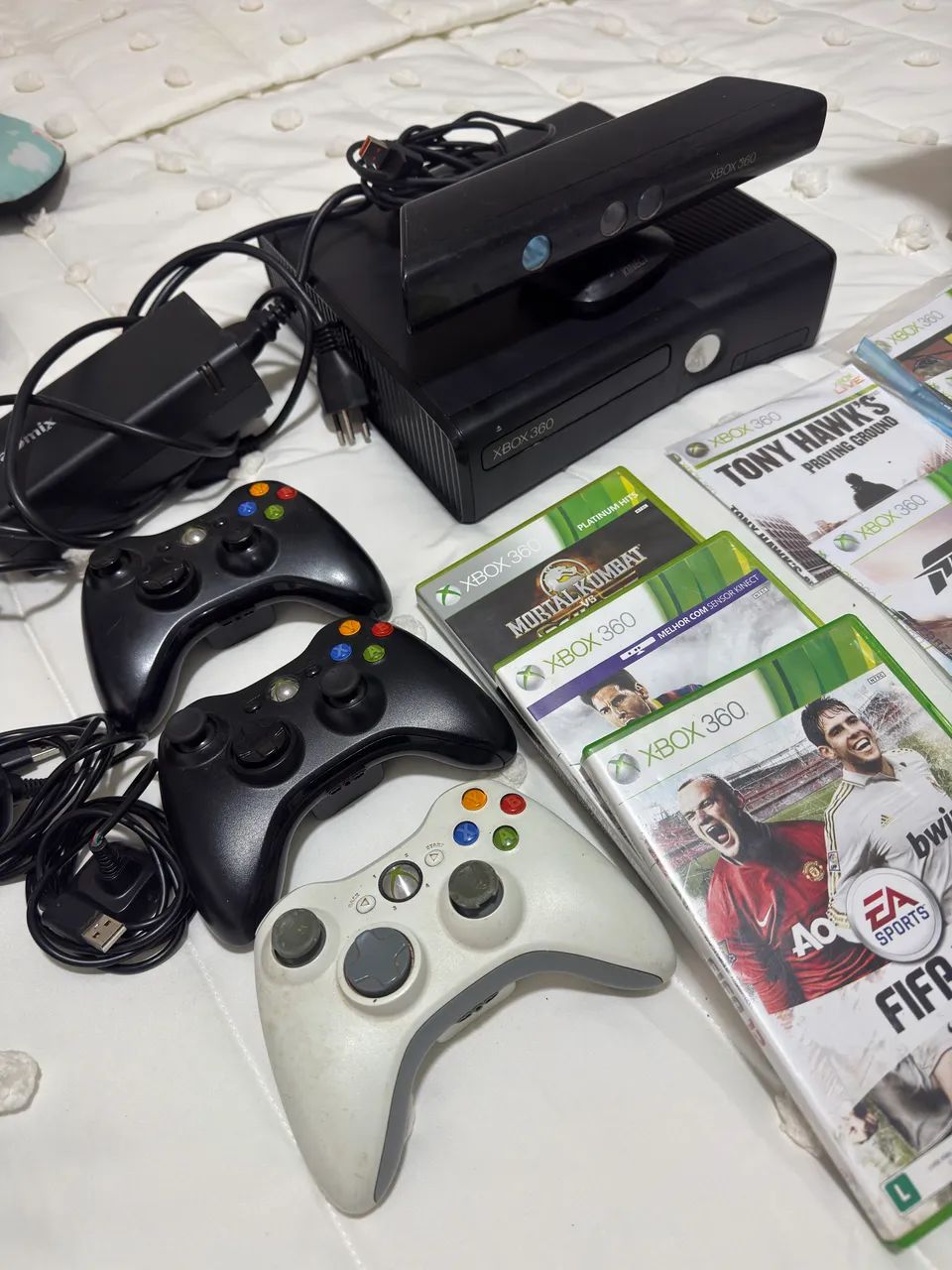 Xbox 360 COMPLETO $550,00 - Serviços - Samambaia Norte (Samambaia