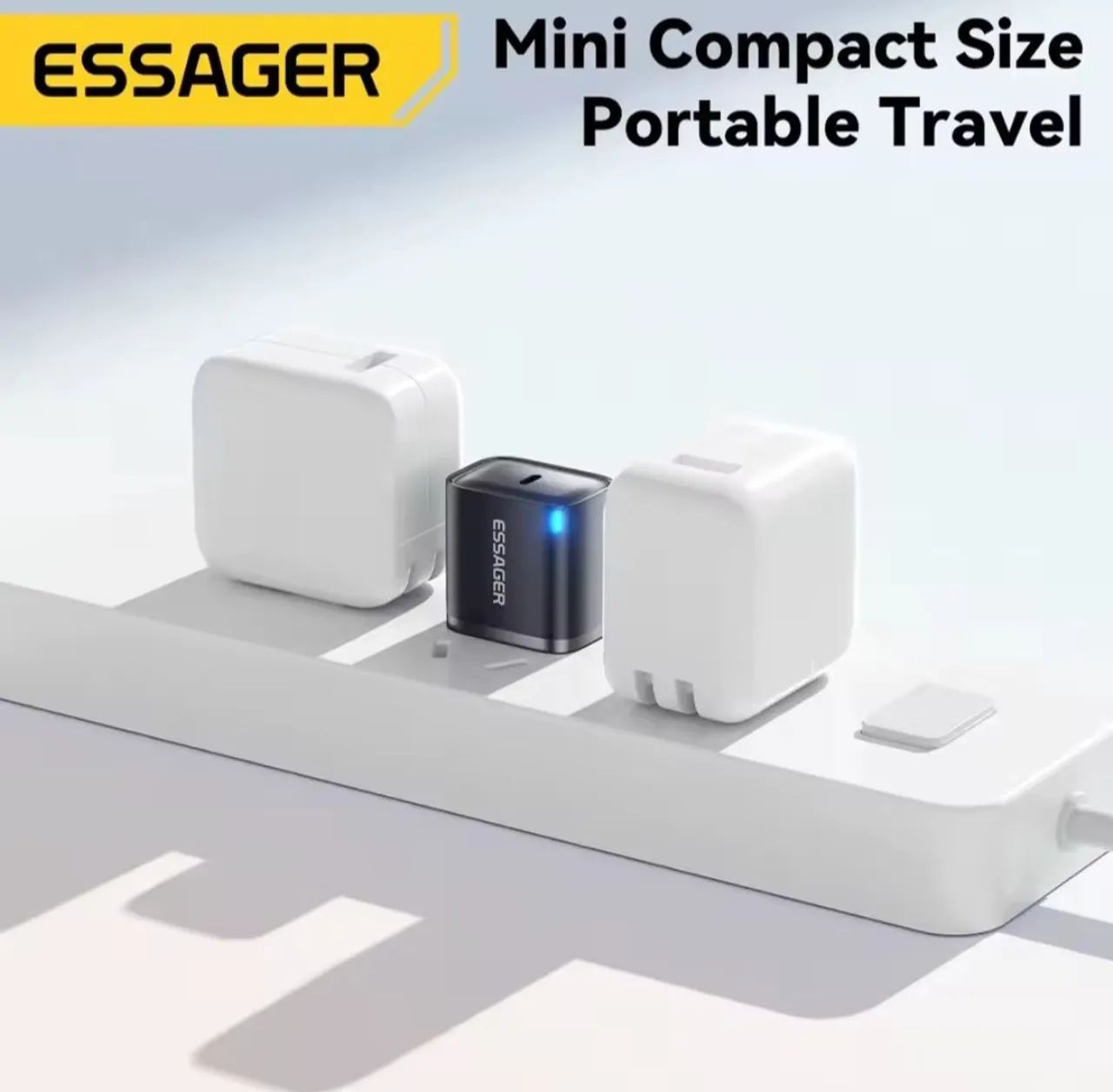 Carregador Rápido Essager Pd 30w Usb-c 30w P<br><br>iPhone / Android - Foto 2