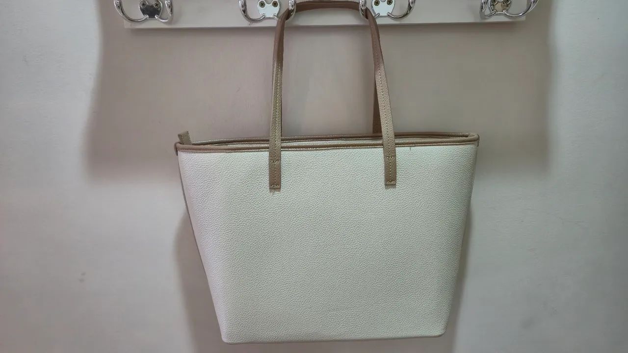 Bolsa bege Santa Lolla Original Nova! - Foto 2