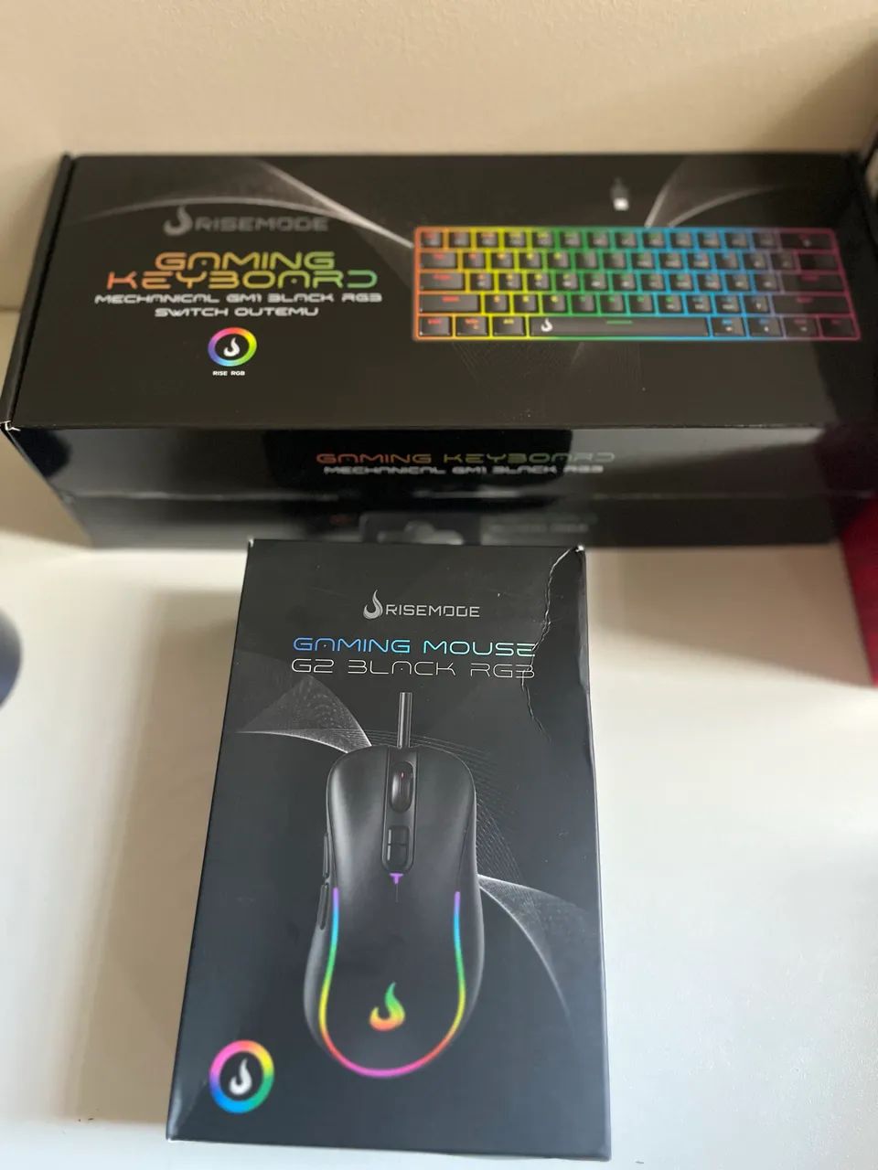 KIT TECLADO E MOUSE GAMER RISE MODE