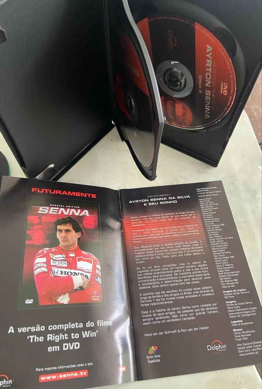 Ayrton Senna - DVD duplo