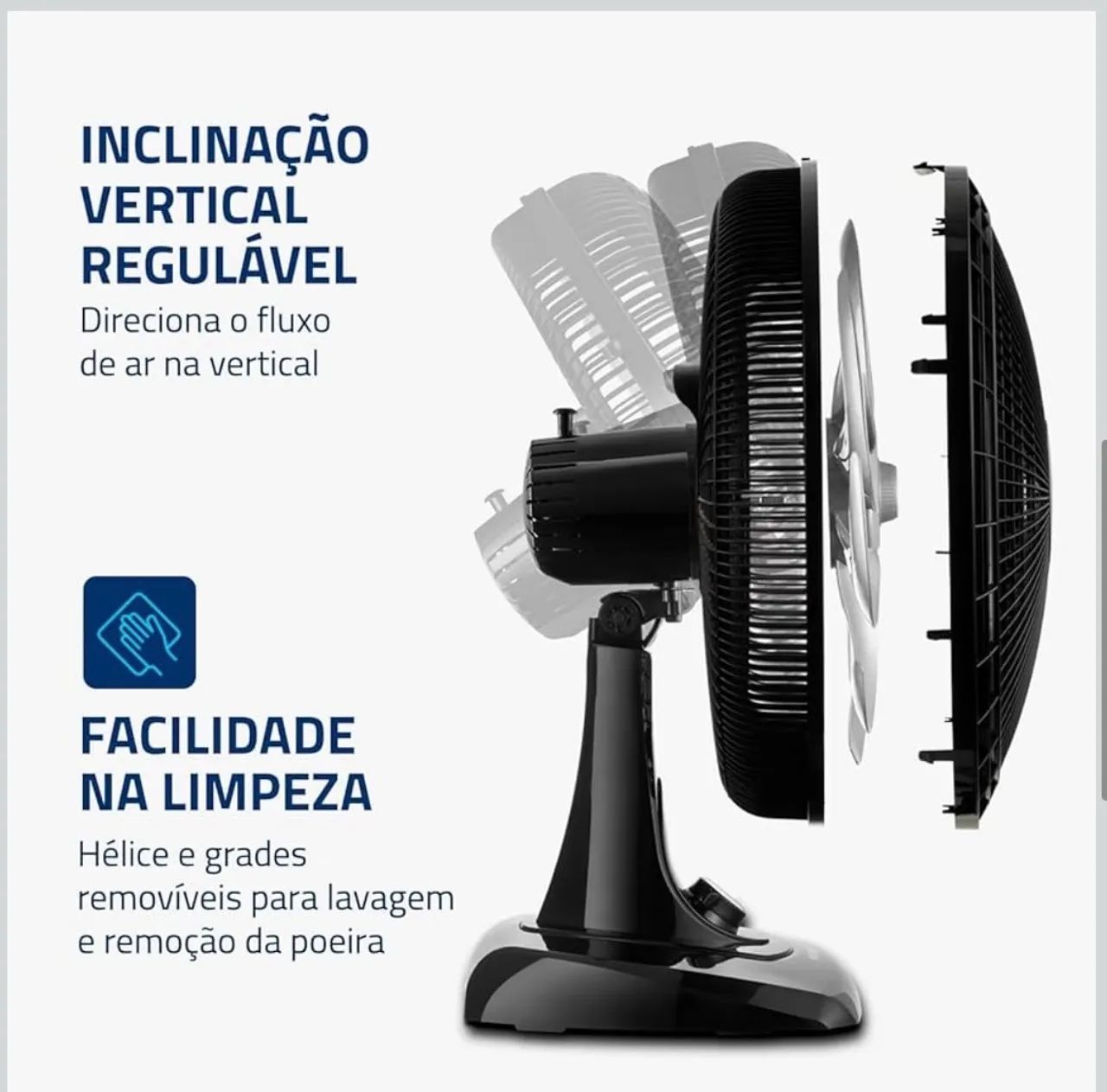 Mondial Super Power Ventilador 40cm 140w - Foto 5