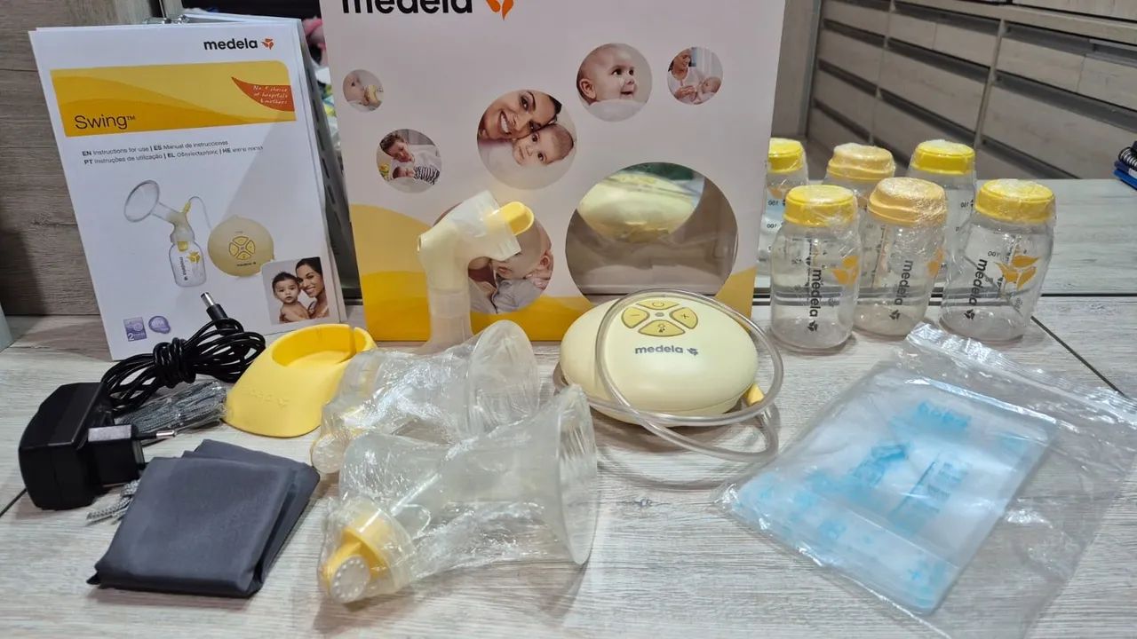 Bomba Extratora de leite elétrica Medela swing  - Foto 2