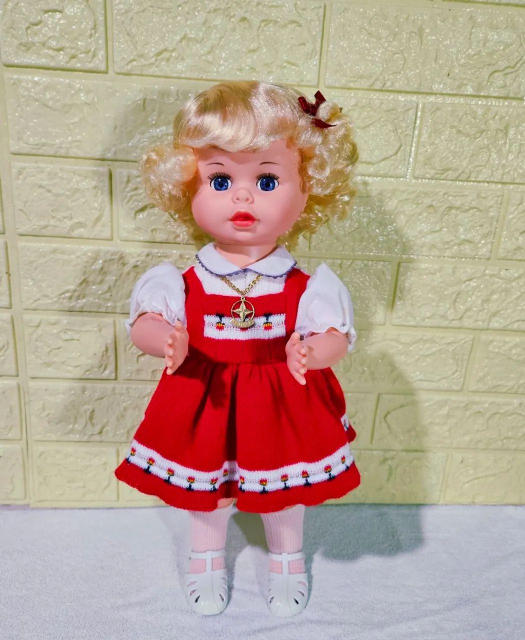 Boneca Bate Palminha da estrela na caixa e funcionando  - Foto 2