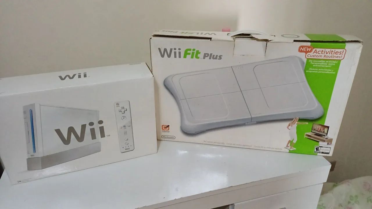 Nintendo wii impecável,com plataforma de dança - Peças e