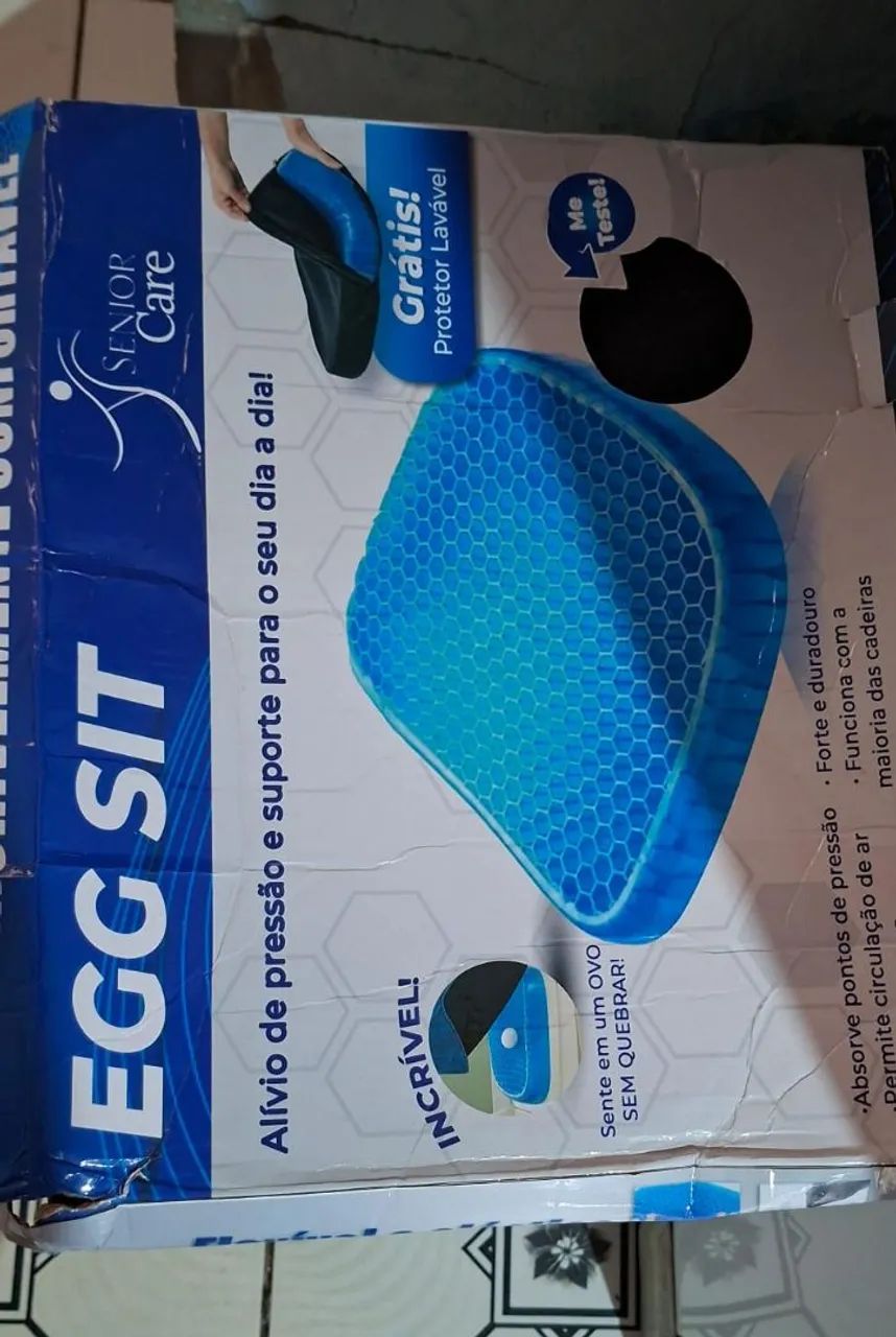 Assento ortopédico de silicone