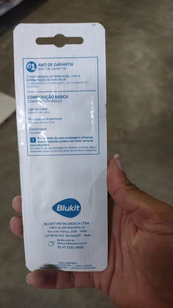Blukit Prolongador P/registro Cromado Abs Latao Cromado 40mm Cromado Cromado Blukit Prolon - Foto 3