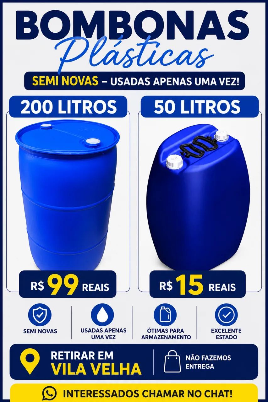 Tambor 200 litros plástico 