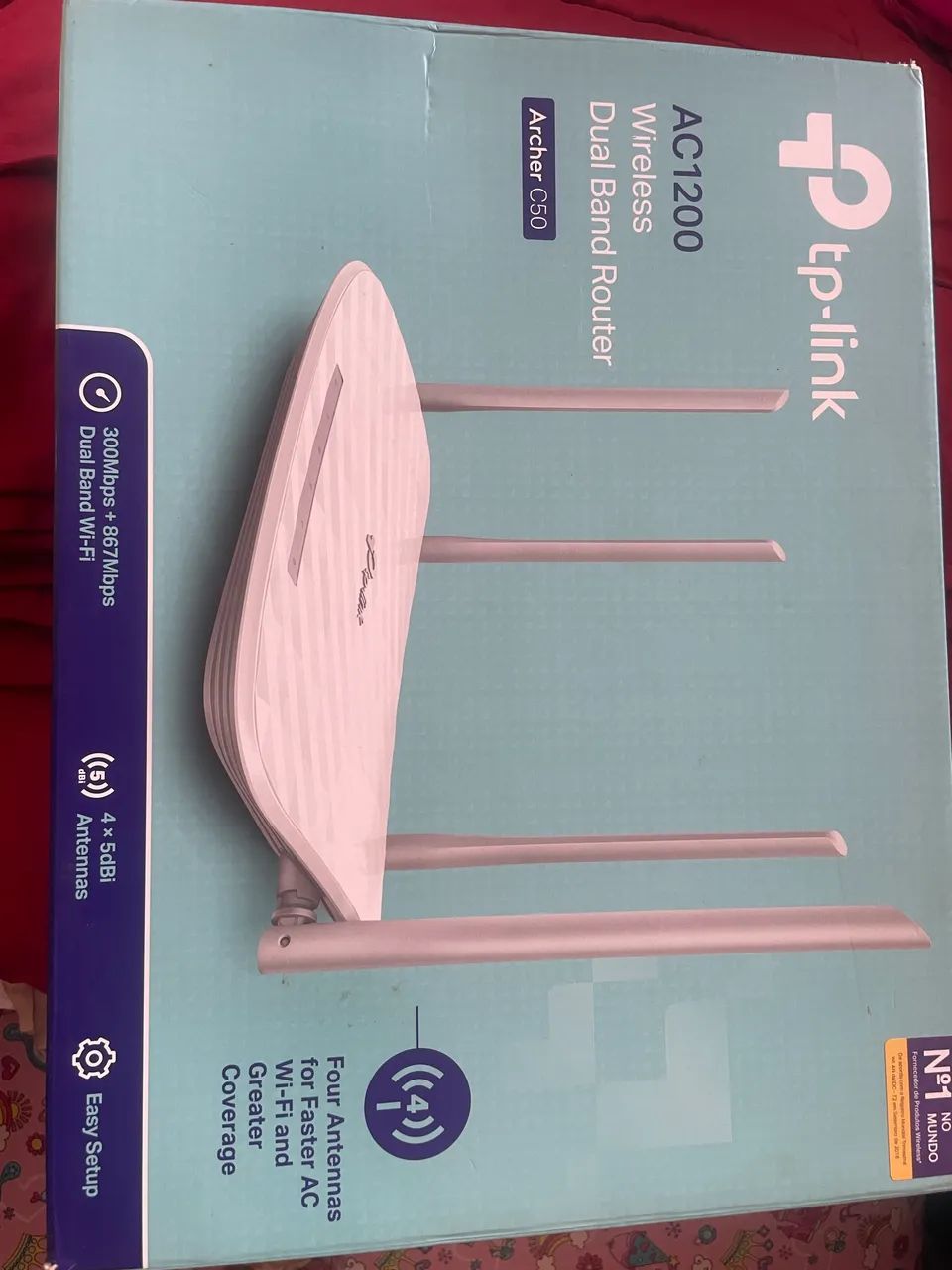 Roteador TP-Link Archer C50 (AC1200) - Foto 4