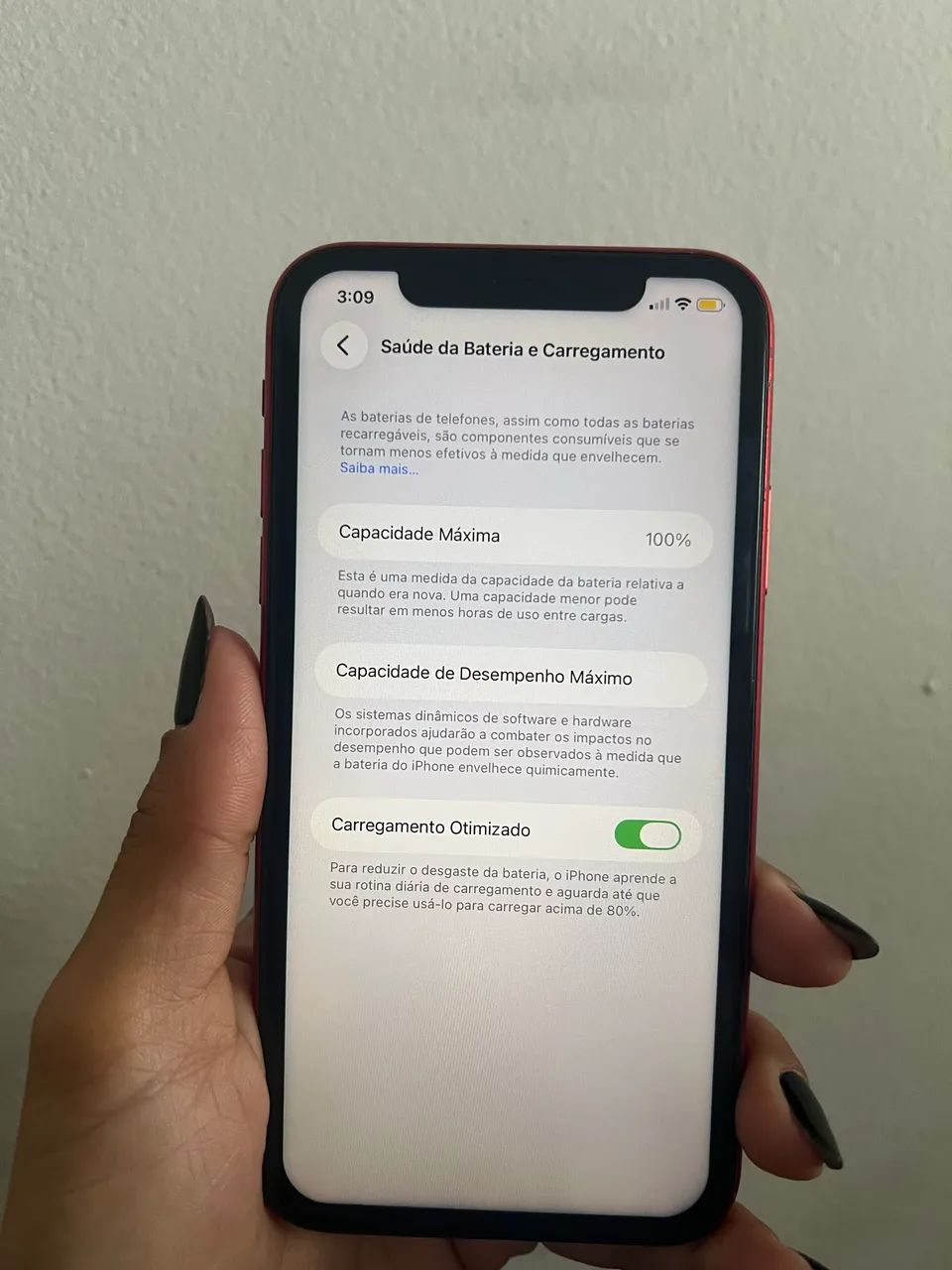 iPhone 11       128 gb        Vermelho  - Foto 3