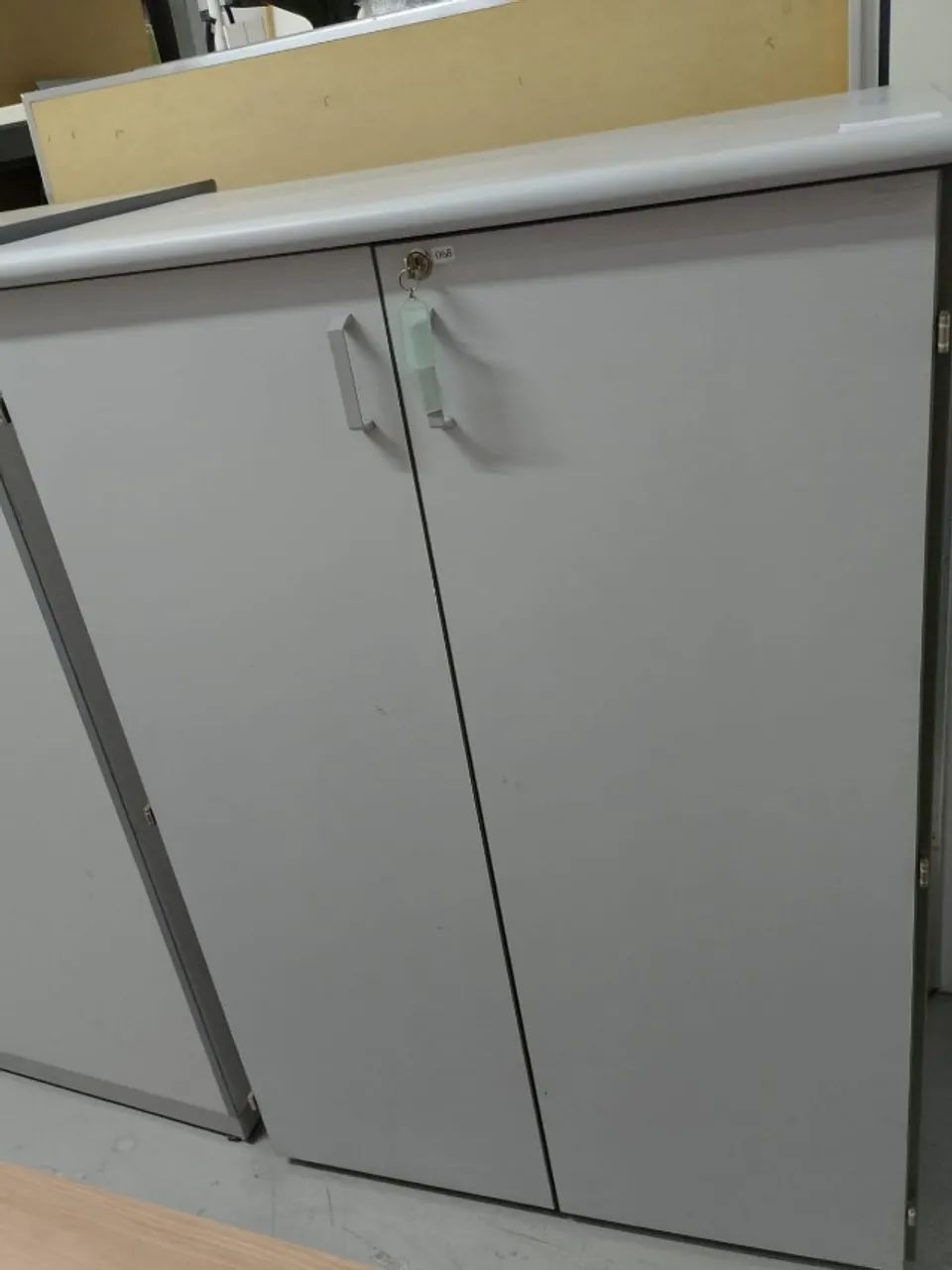 Armário De Escritório Com Prateleiras Cinza- Grande  - Foto 5