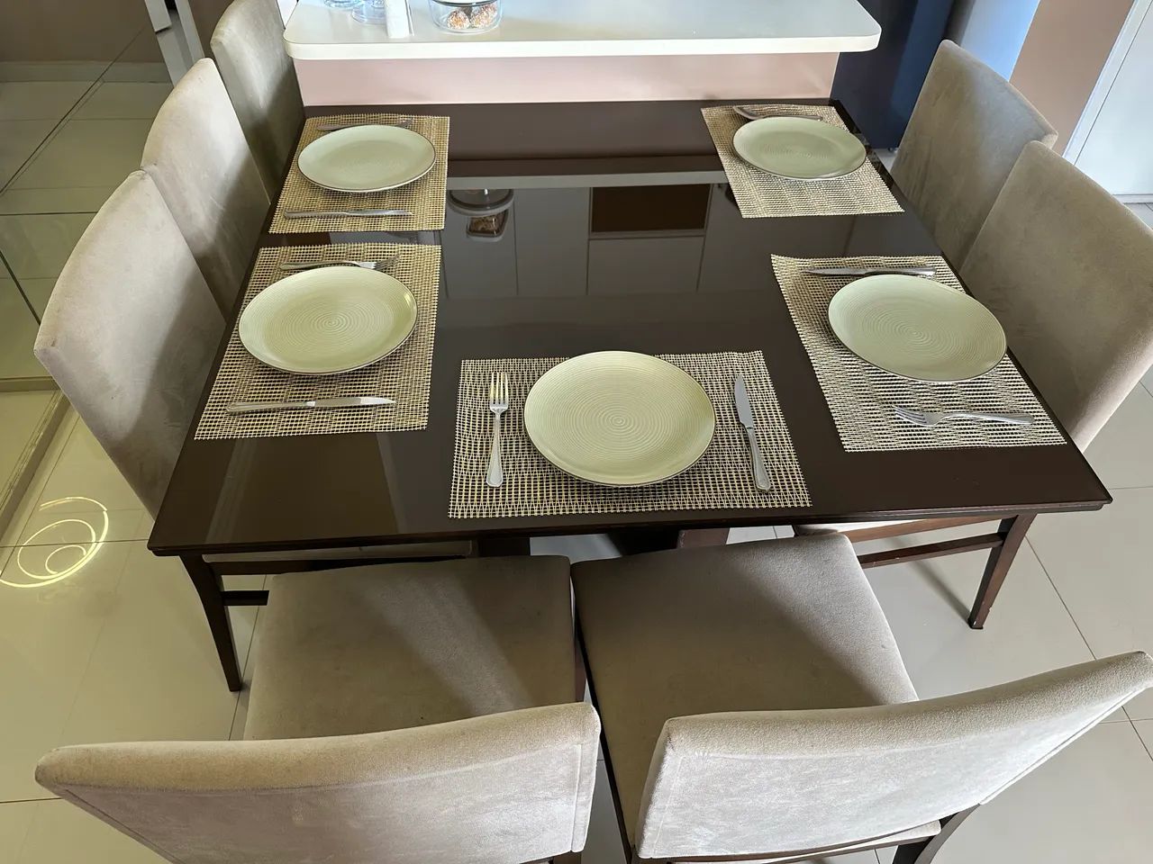 Mesa de jantar com 6 lugares  - Foto 4