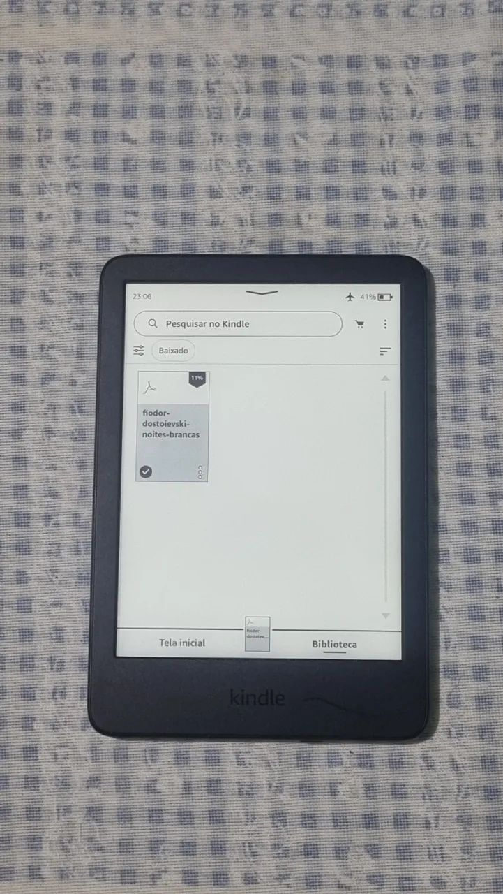 Kindle basic última geração (Livros por cabo) cor preto  - Foto 3