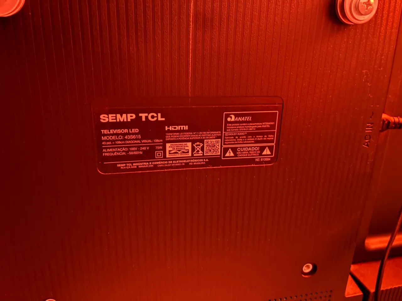 SMART TV TCL 43 POLEGADAS - Foto 4