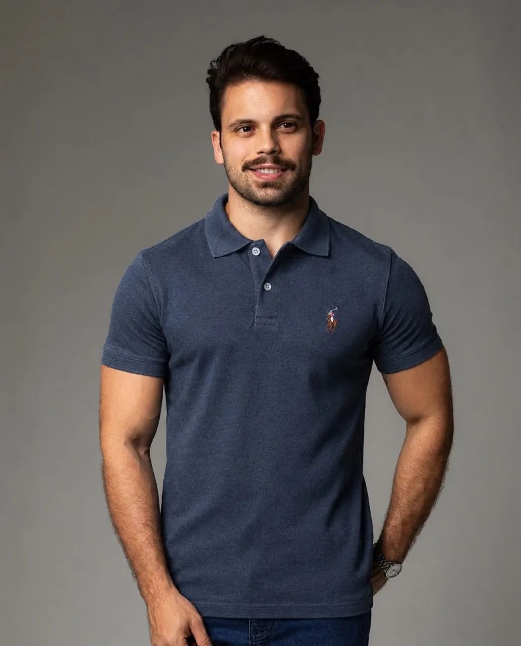 Camisa polo masculina  - Foto 5