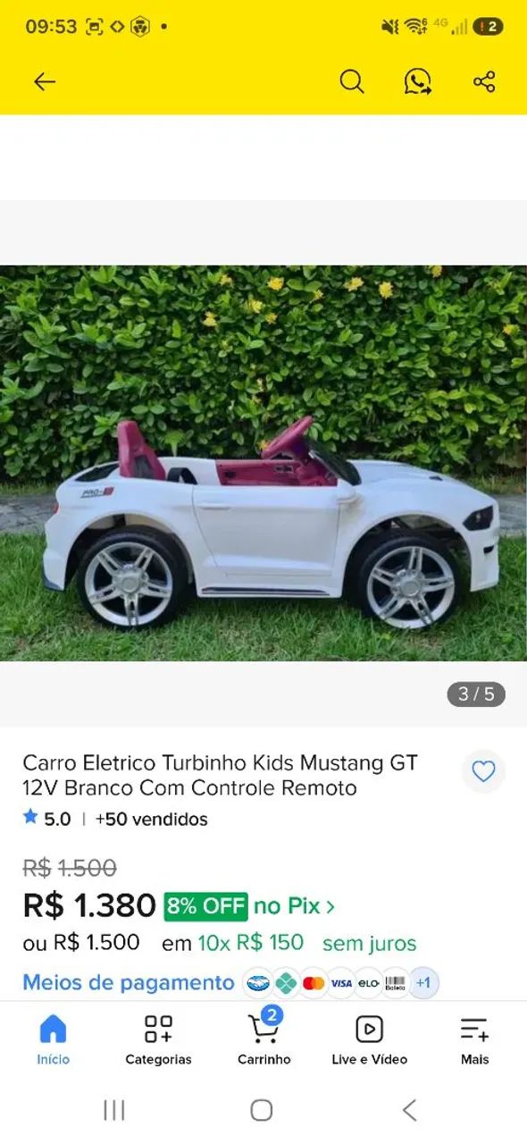Carro infantil  - Foto 2