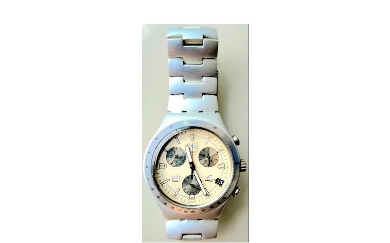 Relógio Swatch IVORY Aluminum - Suíço