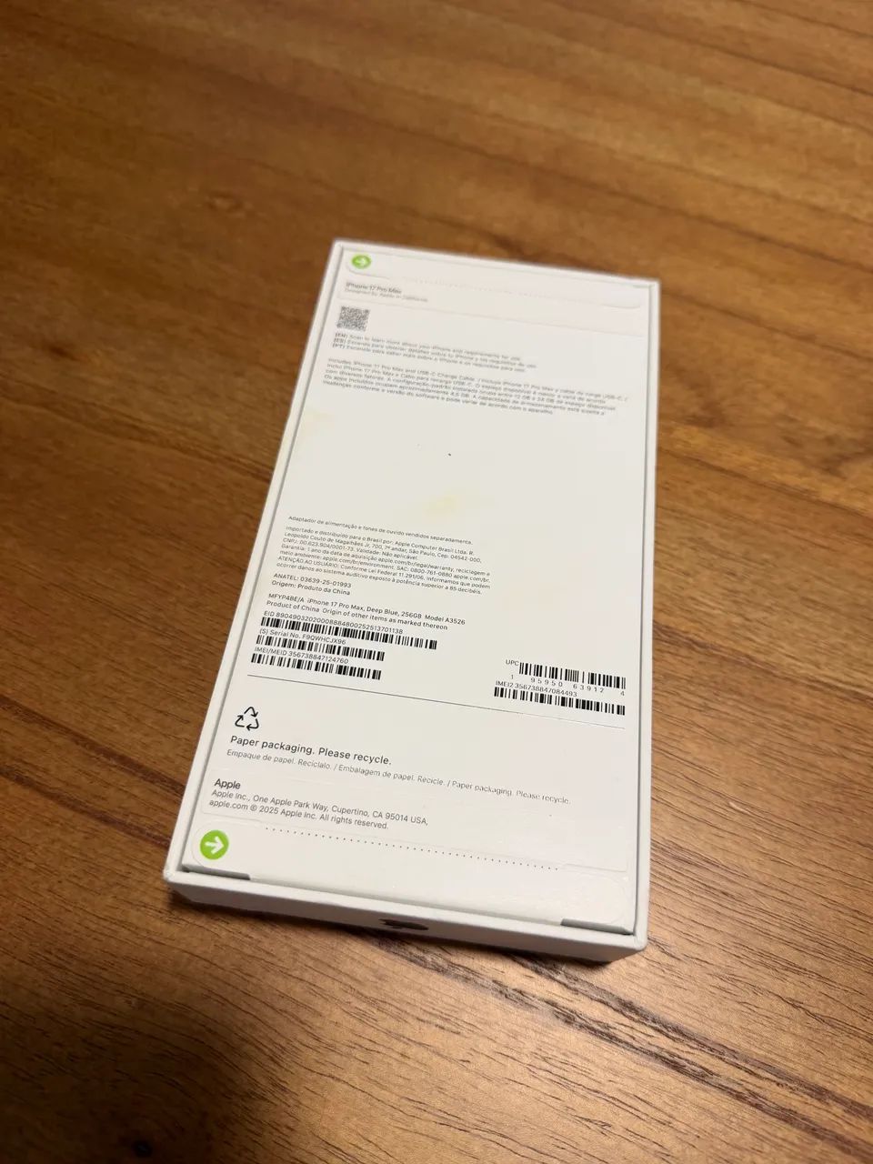 iPhone 17 PRO MAX 256gb Azul - Foto 2