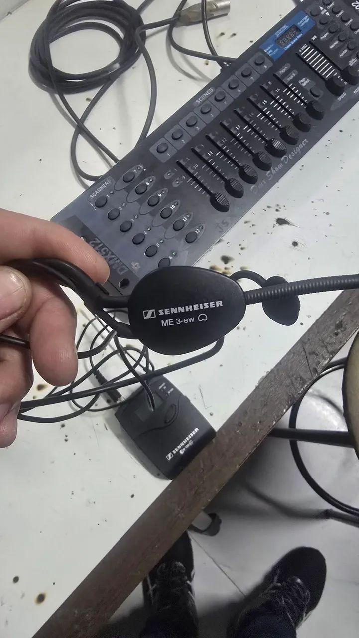microfone sennheiser ew100 original   - Foto 3