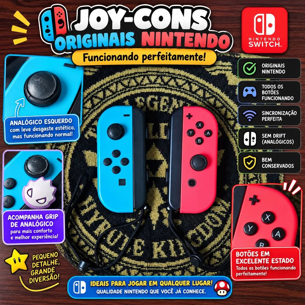 Nintendo Switch 1 - V2 - Completo - Foto 2