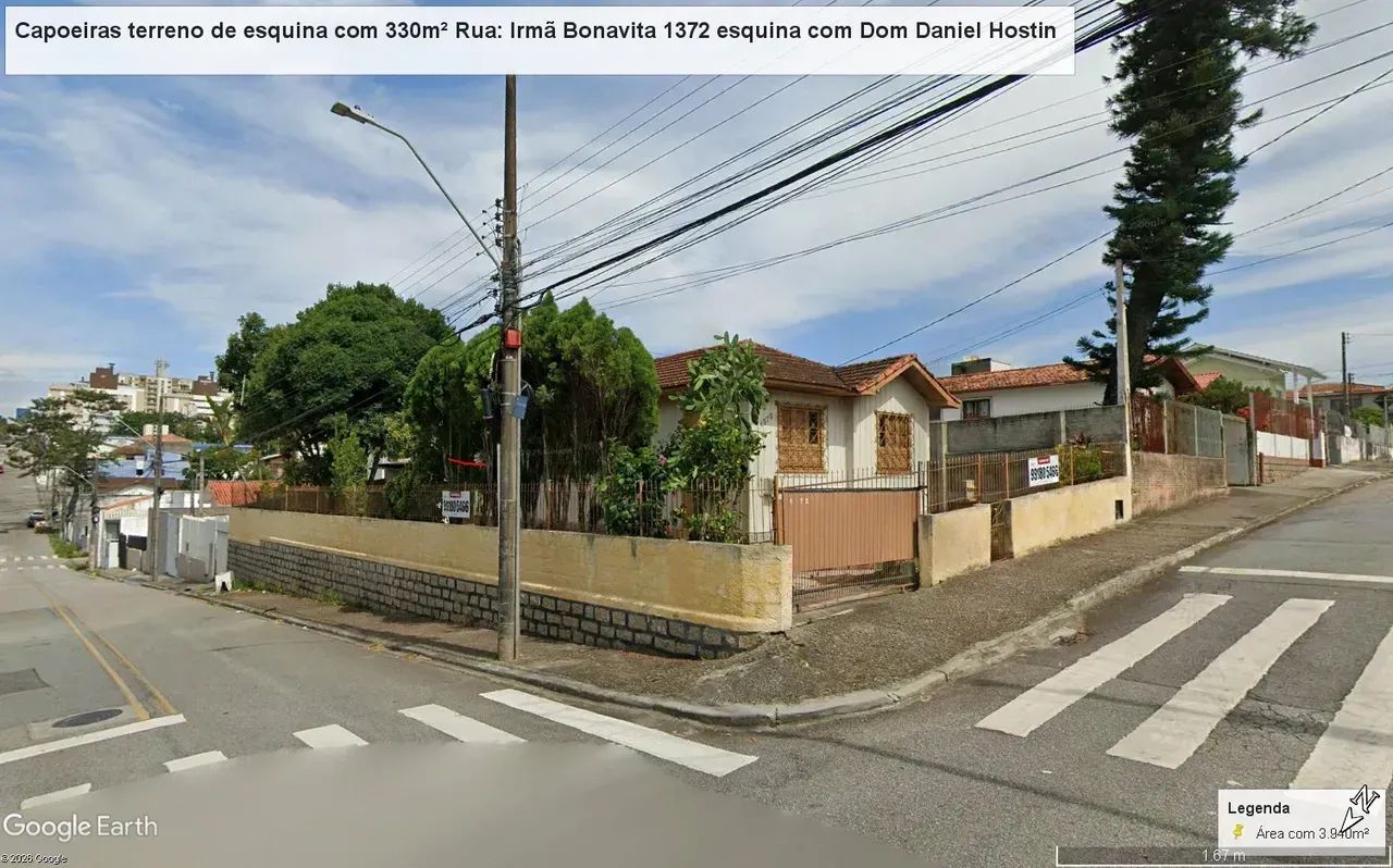 Capoeiras terreno ideal para comércio ou p/ imóveis de locação