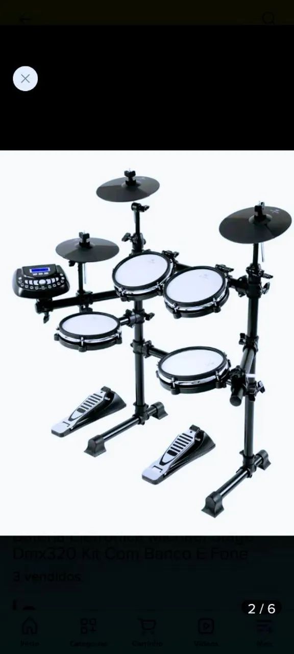 Bateria Michael Stage DMX 320