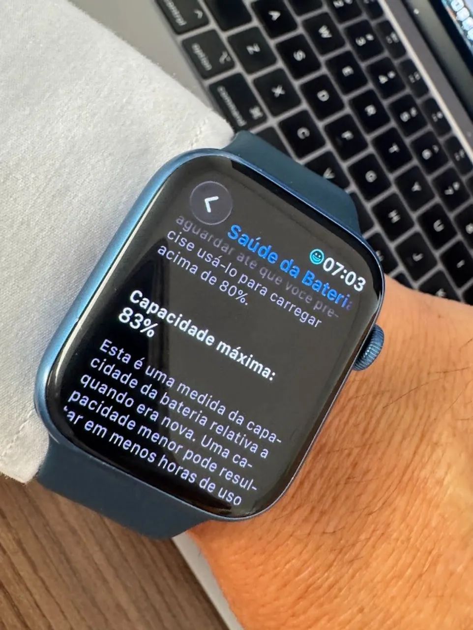 Apple Watch serie 7 45mm Azul - Foto 3