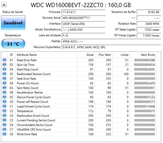 HD 160GB Notebook  - Foto 3