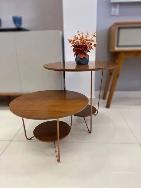 Par de mesa de centro e lateral - Foto 2
