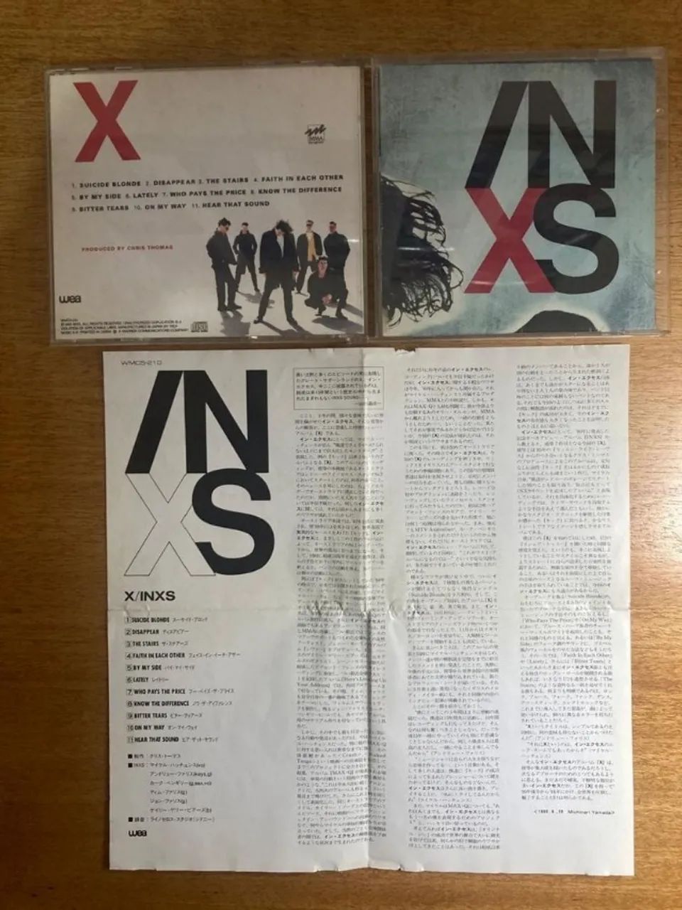 CD INXS - " X " - 1990 - trazido do Japão - raridade - Foto 3
