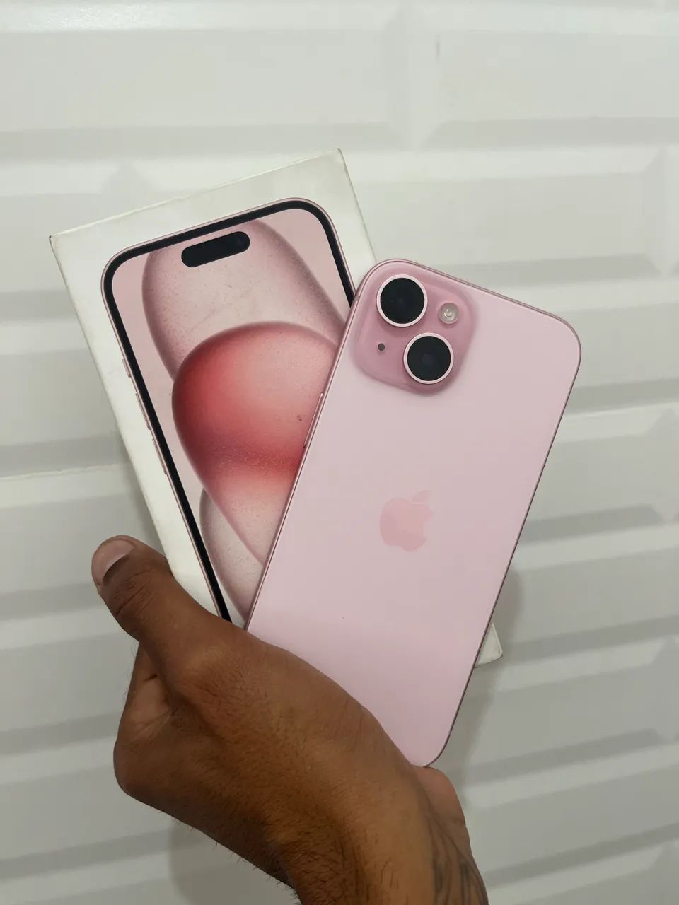 iPhone 15 rosa na garantia. - Foto 3