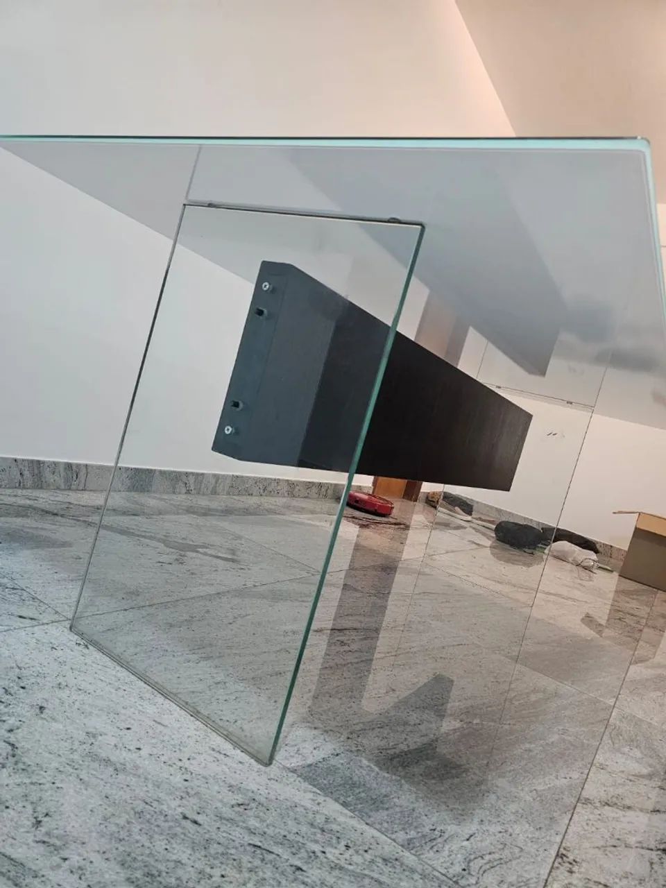 Mesa de Jantar  de Vidro 6 Lugares  - Foto 4