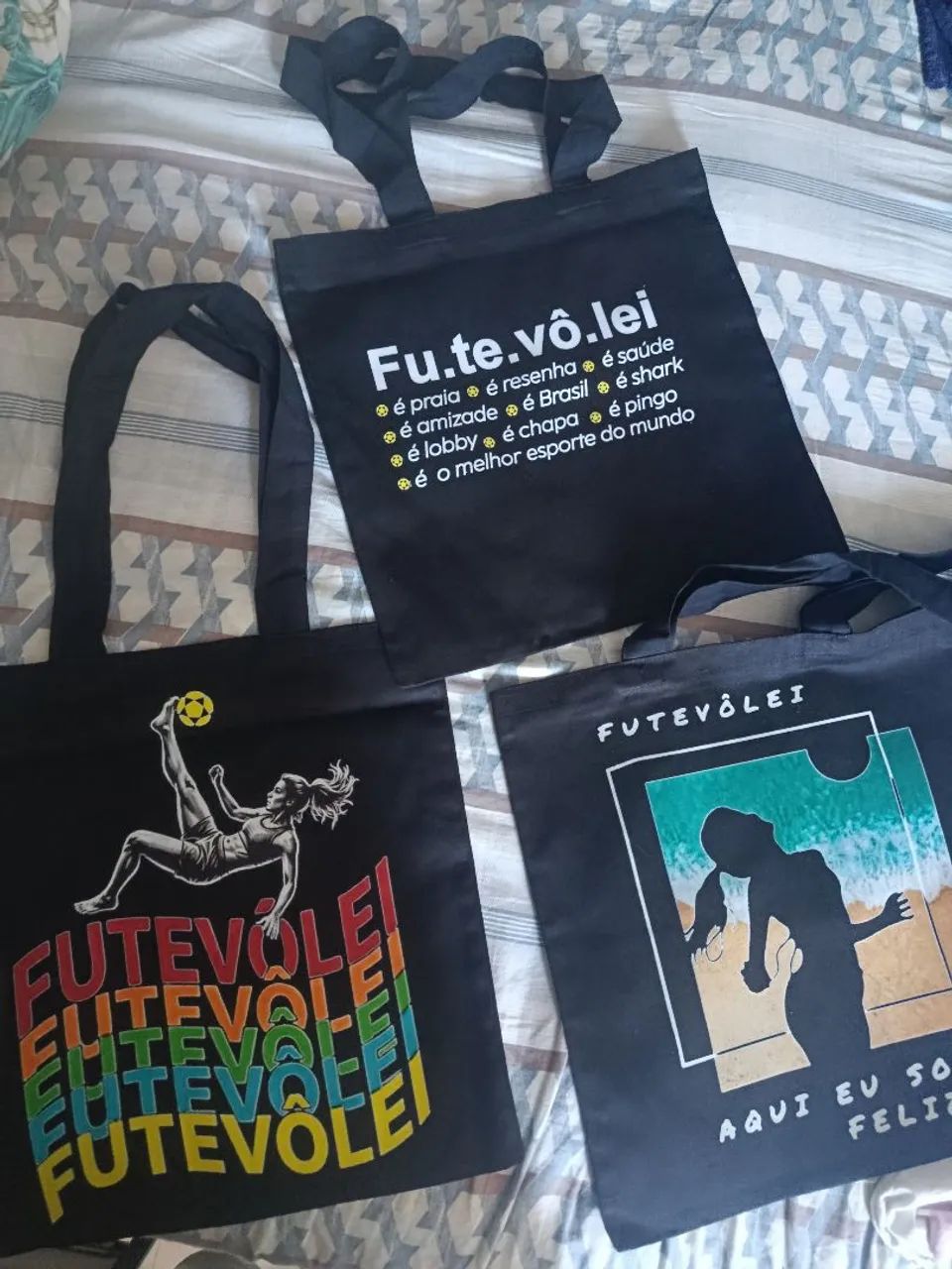Bolsa Ecobag Futevôlei - Foto 4