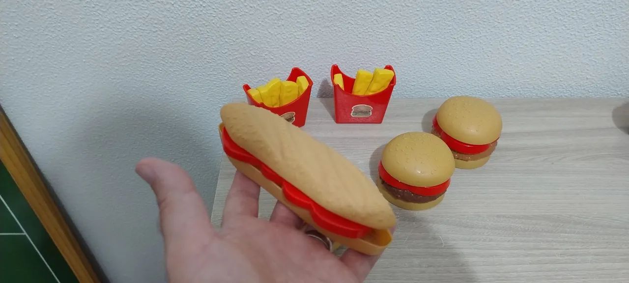 Comidinhas de brinquedo - Fast Food - Foto 2